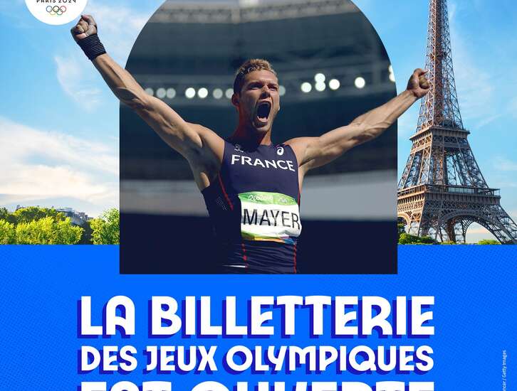 OUVERTURE DE LA BILLETTERIE DES JEUX OLYMPIQUES 2024