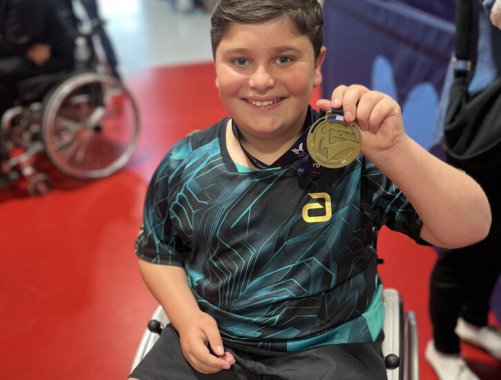 TIMOTHÉ MASSERON, JEUNE PONGISTE MAROLLAIS