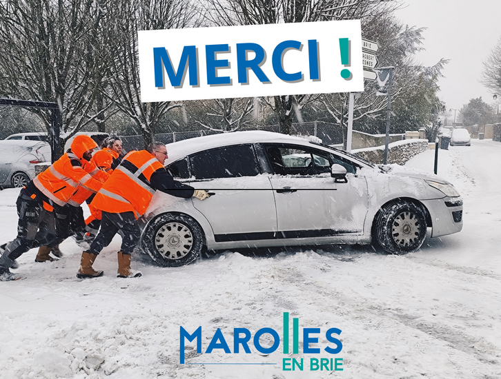 Neige : votre commune mobilisée