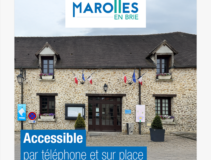 Marolles-en-Brie est désormais accessible aux usagers sourds ou malentendants avec ACCEO !